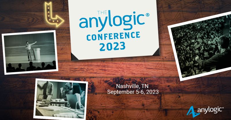 AnyLogicCo's tweet photo. Take the opportunity to attend our exclusive workshops at the AnyLogic Conference 2023, led by industry experts. 

Build and run a model in AnyLogic 9 and get a sneak peek at the latest developments! Last chance to secure your seat  👉https://t.co/wFLg2K3QSI 

#ALConf23 https://t.co/4gtJx7meF8