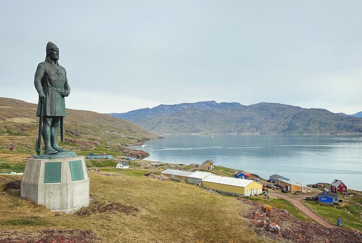 RoadUnraveled's tweet image. We visited the village of Qassiarsuk today. It’s a UNESCO World Heritage Site and has historical significance as the homestead of Eric the Red. 

instagram.com/p/CwiApdIL1dj/…

#whereiexplore #travel #greenland