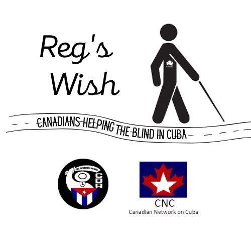 GHNordelo5's tweet photo. Reg's Wish, un hermoso proyecto de #CubacanBats con los #CDRCuba y #CanadianNetworkOnCuba para apoyar a personas ciegas y débiles visuales en #Cuba. Más información en: https://t.co/OWdIs29HhR https://t.co/Vzw2FigYeD
