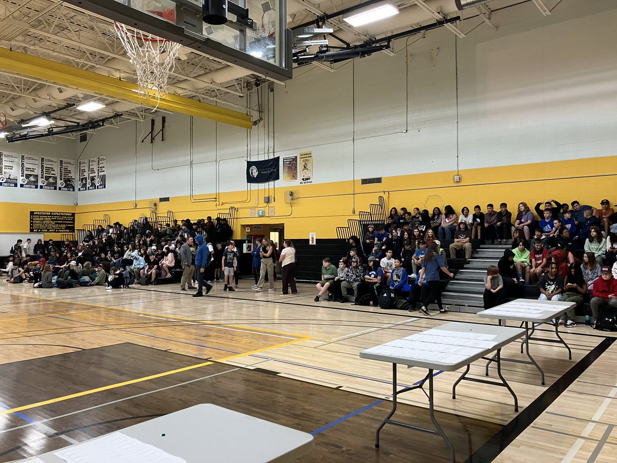 Welcome back <a href="/CompMinerTweets/">Composite High</a>   Full house this morning for assembly! #GrowingEnrollment