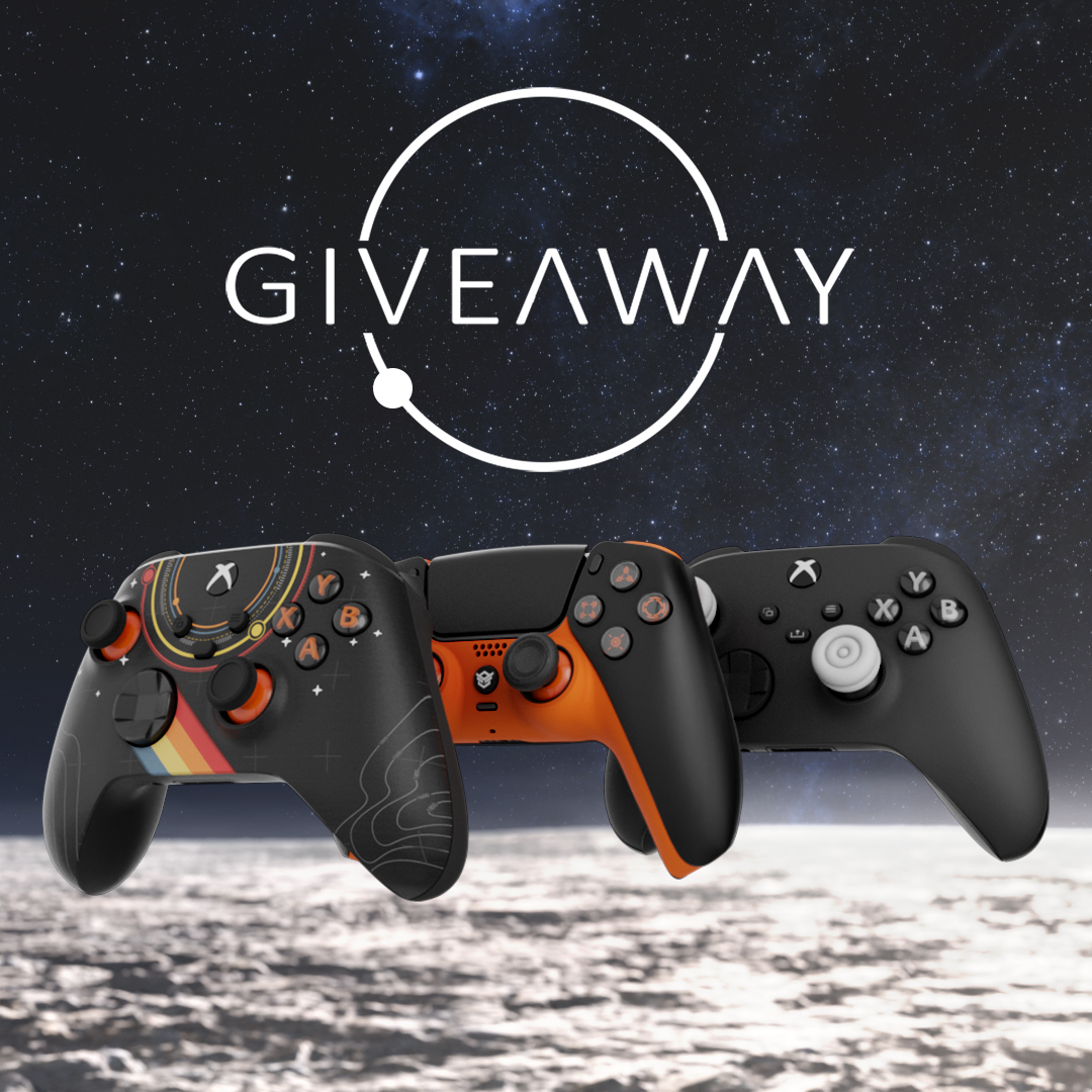 🌌 #Starfield  Giveaway 🌌
 
We’re teaming up with <a href="/HexController/">HexGaming</a> and <a href="/PlayVitalGaming/">PlayVital</a> to unveil an incredible Starfield giveaway! 
 
To enter:
👉 Follow <a href="/ExtremeRate/">eXtremeRate</a> , <a href="/HexController/">HexGaming</a> and <a href="/PlayVitalGaming/">PlayVital</a> 
👉 Like &amp; Retweet
👉 Tag a friend
 
Ends on 9/6. Open worldwide. 🔥