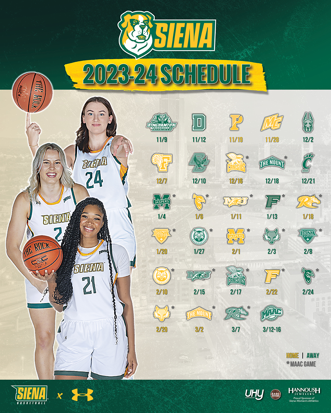 Siena college basketball discount
