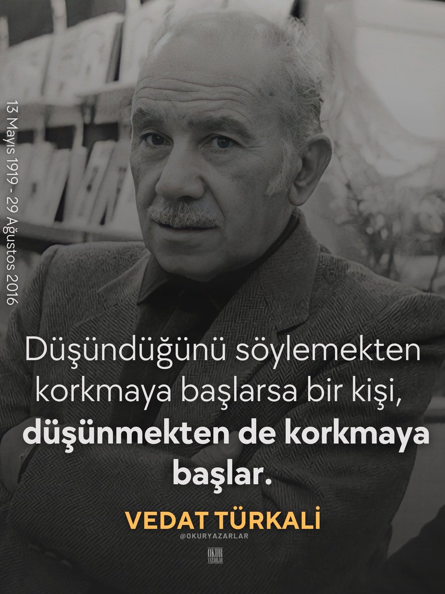 Türk edebiyatının usta yazarlarından Vedat Türkali'yi aramızdan ayrılışının 7. yılında saygıyla anıyoruz.