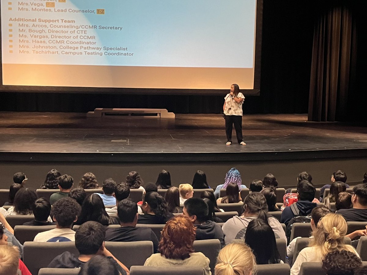Grade level student meetings this week, Principal Perez addresses 9th graders. <a href="/SeguinHSTx/">Seguin High School</a> <a href="/SeguinCTE/">Seguin CTE</a> <a href="/SeguinISD/">Seguin ISD</a> <a href="/Matador_Support/">Seguin ISD Student Services</a> <a href="/lasirena73/">Christine Peréz (ella/she/her)</a> <a href="/DrMattGutierrez/">Matthew Gutiérrez, Ed.D.</a> <a href="/ms_jaramillo/">Andrea Jaramillo</a> <a href="/guadsonamission/">Angel Guadarrama</a> <a href="/BiancaDuvall2/">Bianca Duvall</a>