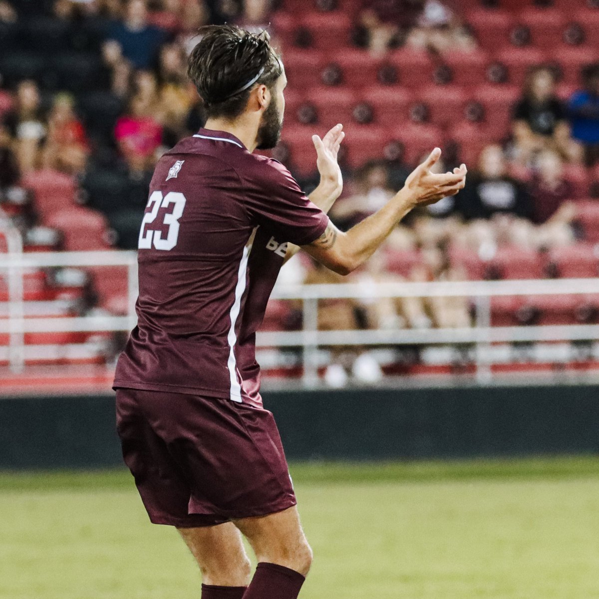 Returning to the pitch on Friday. 

#SwordsUpBU