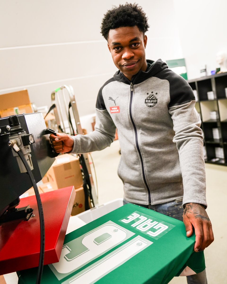 skrapid's tweet photo. Unsere neue Nummer 16: Thierry Gale! 😎

📸 @Red_Ring_Shots 
#SCR2023 https://t.co/WgtMGZ9UwZ