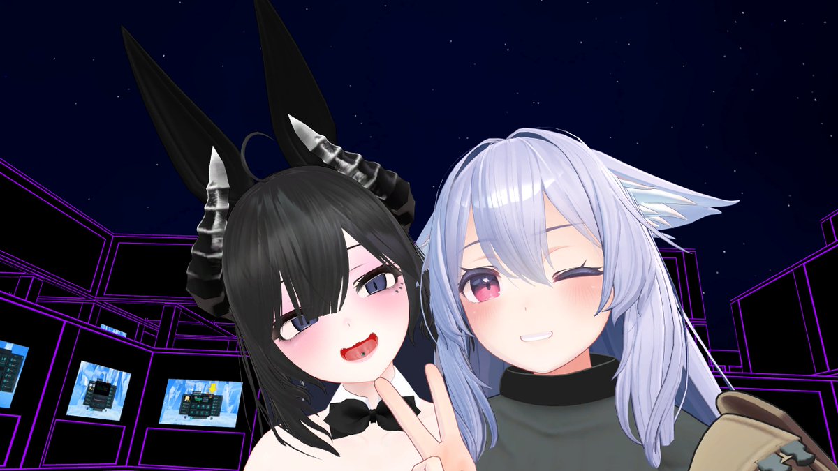 norotasu_vrc's tweet photo. 2018年3月28日ぶりに再会🥳 https://t.co/ZL9TVkGzHm