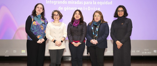 U. Mayor presentó su proyecto InES Género, que buscará disminuir las brechas en la investigación bit.ly/3EdWCey