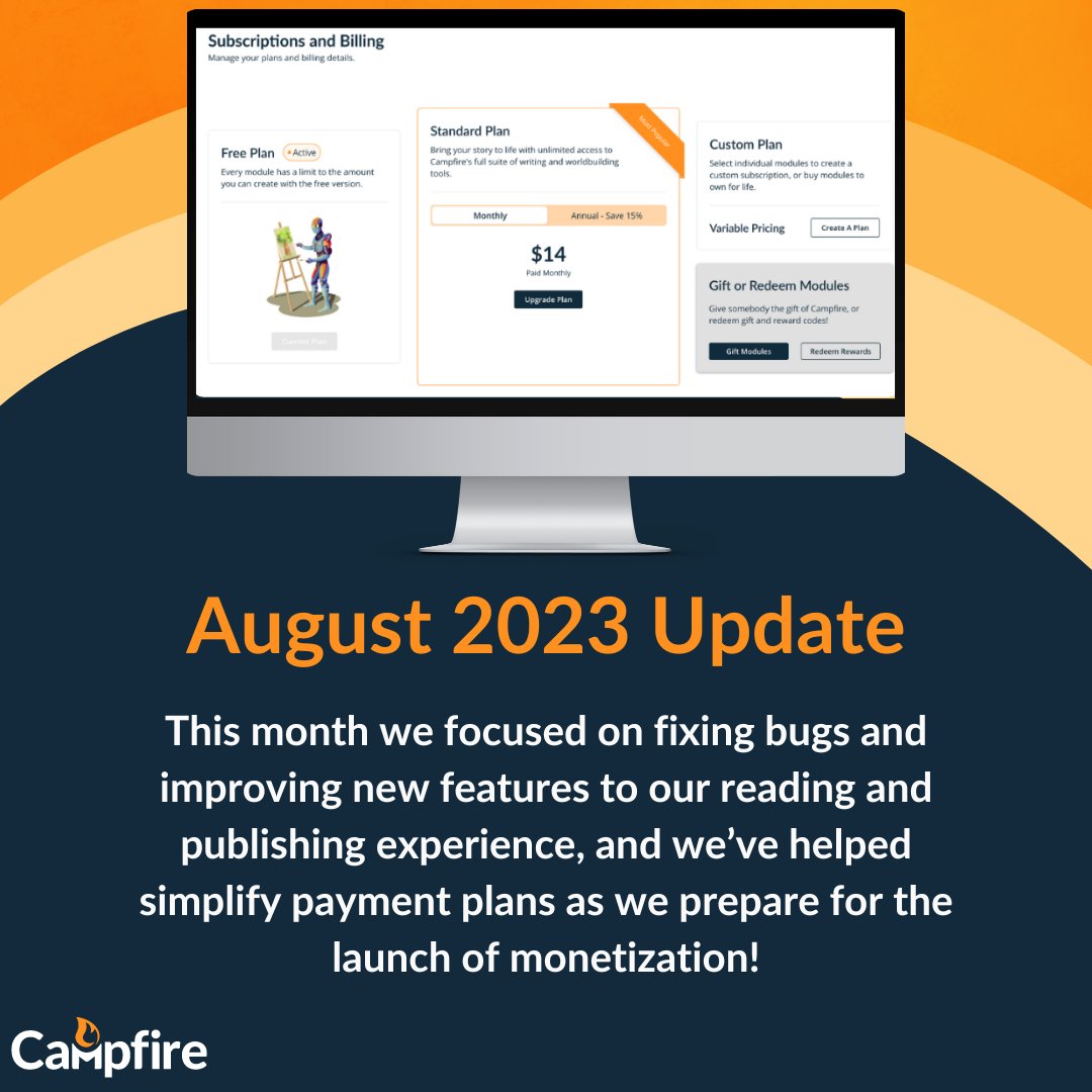 Our August update is live 🔥 Here’s the TLDR 👇
📖 We took some time to focus on fixing bugs and improving the new features deployed last month with the upgrade to our reading and publishing experience.