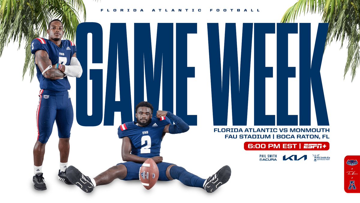 FAUtix's tweet photo. While @FAUFootball prepares for the opener, fans need to prepare too!

Did you get your tix? https://t.co/R5rl6F3GNw

Feeling fancy? Premium options available: https://t.co/hsKQ8AzllR

Students - claim you FREE ticket: https://t.co/ax72jtTpA3 (must use fau email!) https://t.co/lc8VyBJjQp