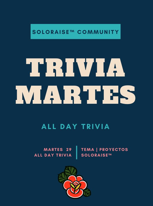 soloraise.eth (@soloraise) on Twitter photo GM! Hoy tenemos TRIVIA martes en el community! Para todos los holders y los que nos siguen, tenemos este espacio donde ganamos aprendiendo de la comunidad y los proyectos de <a href="/xavamaldonado/">XavageMode</a>
A todo el que tenga las contestaciones correctas, y/o que aclare sus preguntas, se le GM! Hoy tenemos TRIVIA martes en el community! Para todos los holders y los que nos siguen, tenemos este espacio donde ganamos aprendiendo de la comunidad y los proyectos de <a href="/xavamaldonado/">XavageMode</a>
A todo el que tenga las contestaciones correctas, y/o que aclare sus preguntas, se le