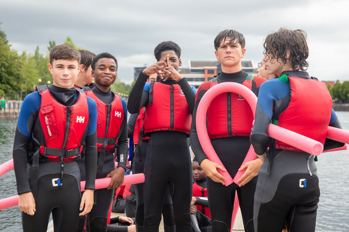 Participants from our #StreetReds sessions took part in an open-water swimming safety workshop last week 🌊

Our young people learned about potential hazards and how to reduce risks ⚠️

#PLKicks | #EnjoyWaterSafely