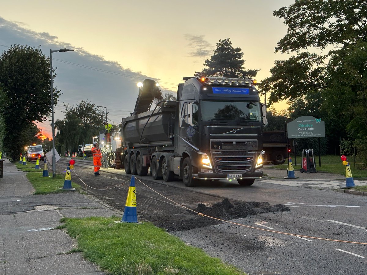 We are working hard to deliver the remaining surfacing programme & utilise the last week of the school holidays. Please be patient and take extra care if you come across roadworks when you are out and about. For more info & to see the programme map, go to bit.ly/EHSurfacing