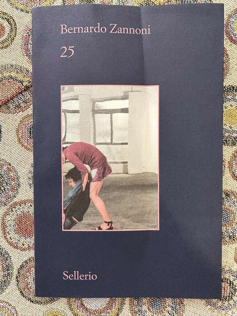 One_more_red's tweet image. Una delle prossime letture.
@sellerioeditore #zannoni #libri