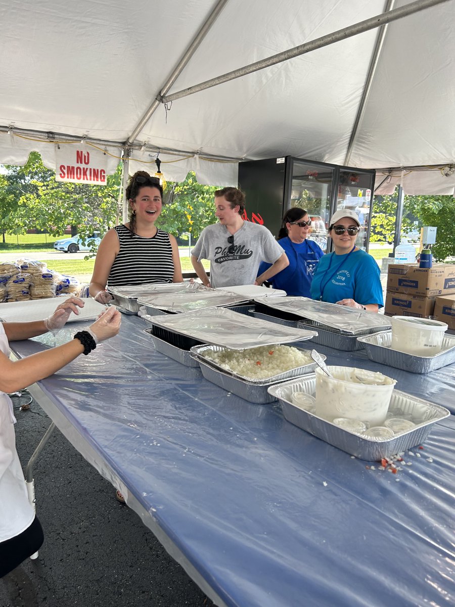 AhepaSL's tweet photo. What a pleasure it was for our home office team in Fishers to volunteer at the @IndyGreekFest last weekend! It was lots of fun and a great volunteer experience! https://t.co/Fc0Hq6CCVz