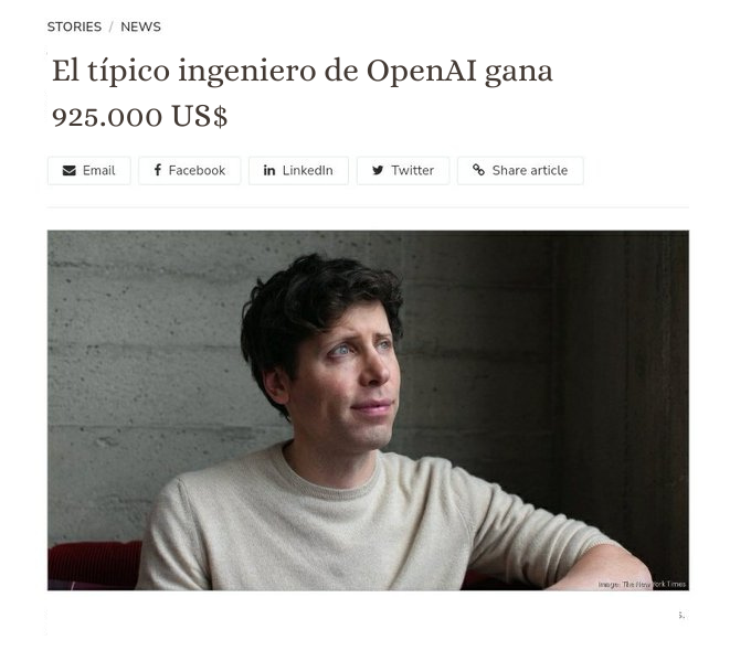 ElCopyMaster's tweet photo. OpenAI ofrece sueldos de 300.000 a 925.000 dólares para puestos centrados en la IA.

Google, Microsoft y Udemy han lanzado cursos para dominar las habilidades de la IA.

Aquí tienes una lista de los mejores cursos online para aprender IA:

[🔖 Marcar para más tarde] https://t.co/mJBaBOPH3E