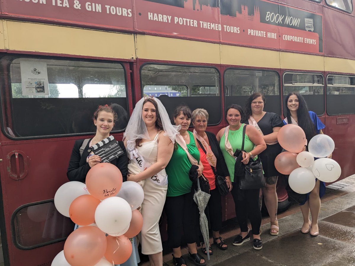 Our lovely Julia enjoying her hen do aboard Red Bus Bistro dont forget we also offer the private hire of our bus where we can personalise your tour to your own needs.

Get in touch now on 01355229448.