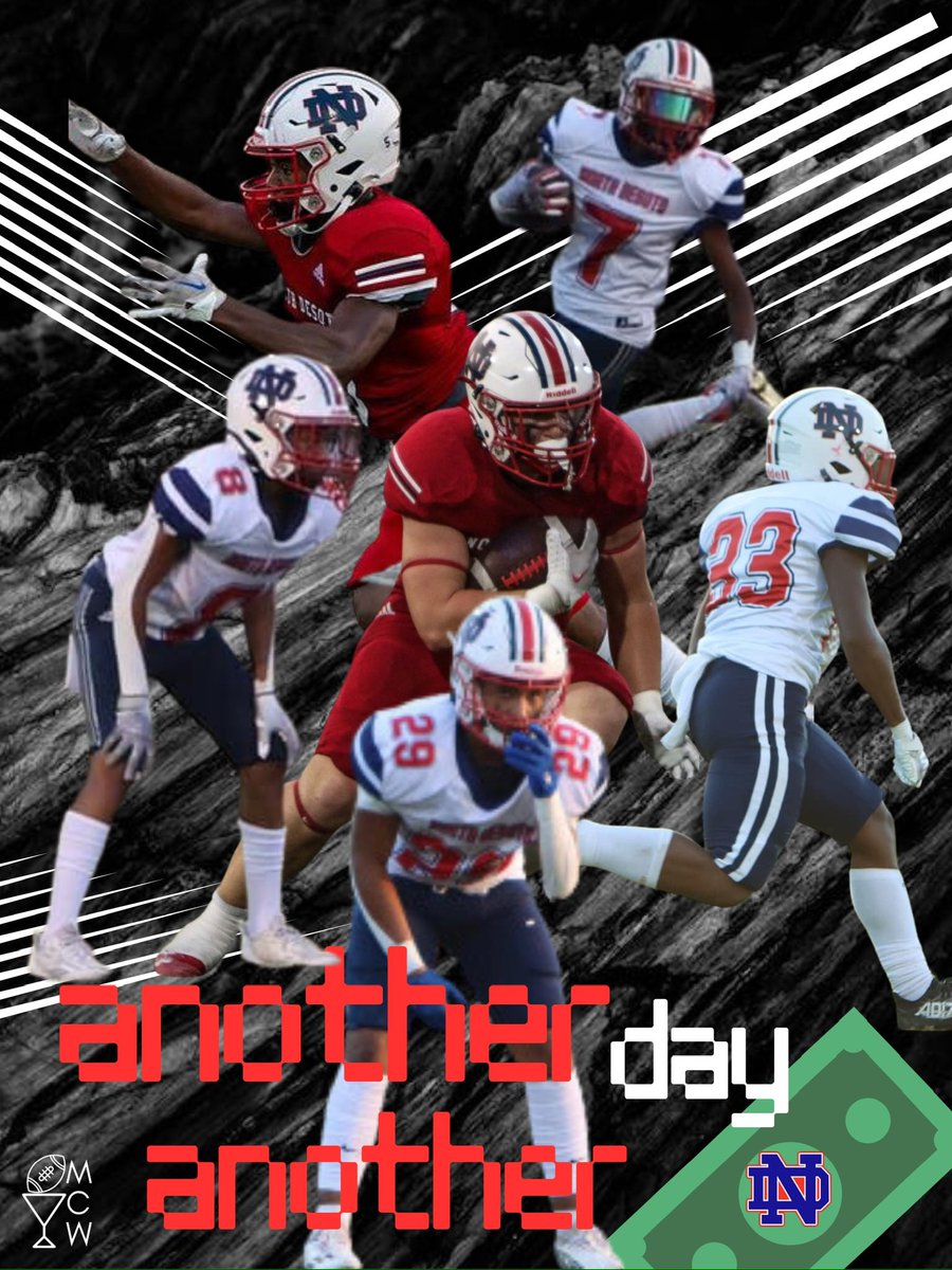 Clock In. Do Work. Clock Out. 
#AnotherDayAnotherDollar 

<a href="/NDGriffinFB/">North DeSoto Football</a>