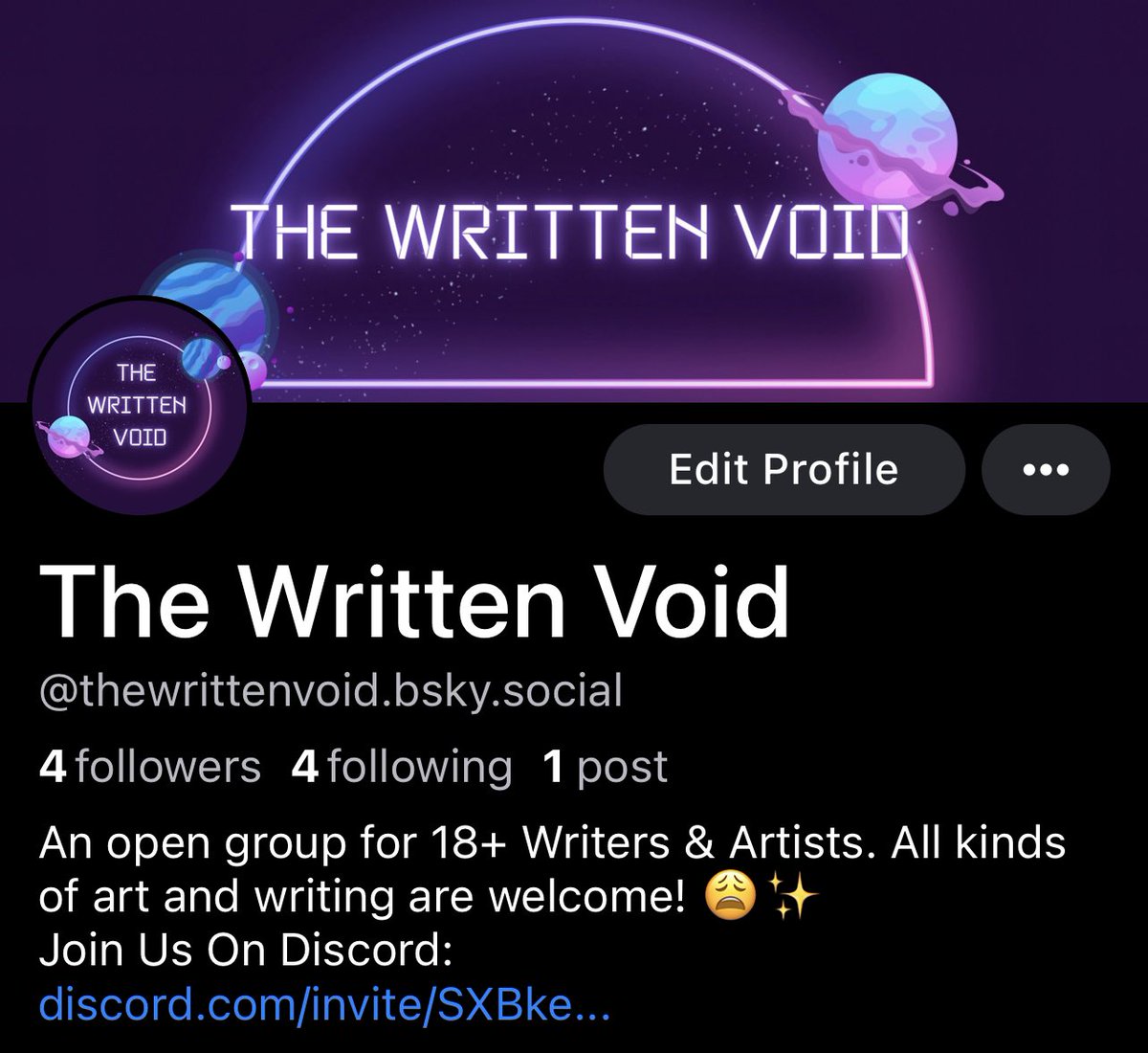 The Written Void tweet media