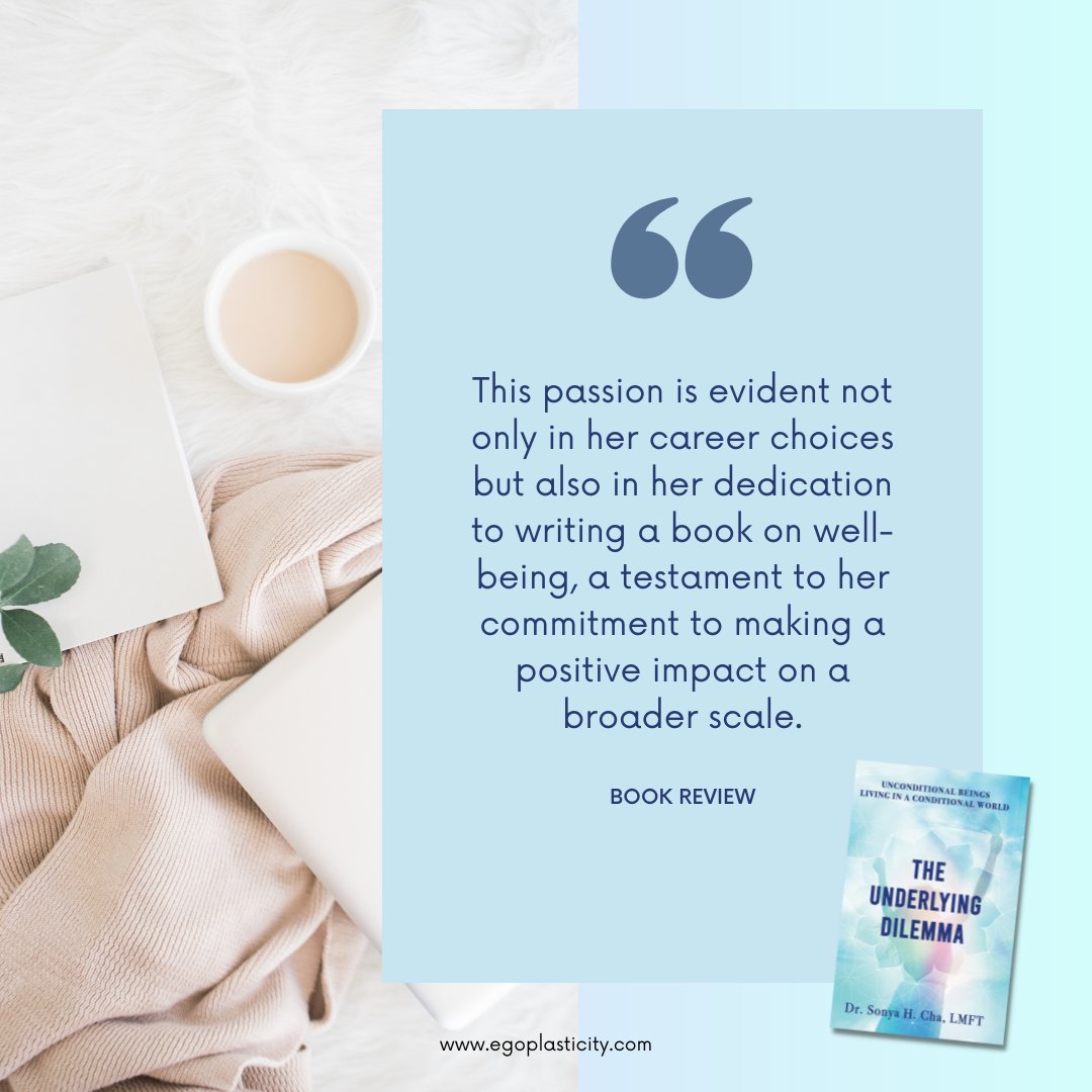egopIasticity's tweet photo. A testament to her unwavering dedication, her passion resonates not just in her career decisions but also in the creation of a well-being book, underscoring her mission to foster positivity on a wider spectrum.
.
#theunderlyingdilemma #selfmanagement #egoapprobation #selflove https://t.co/ZUF5jAc864