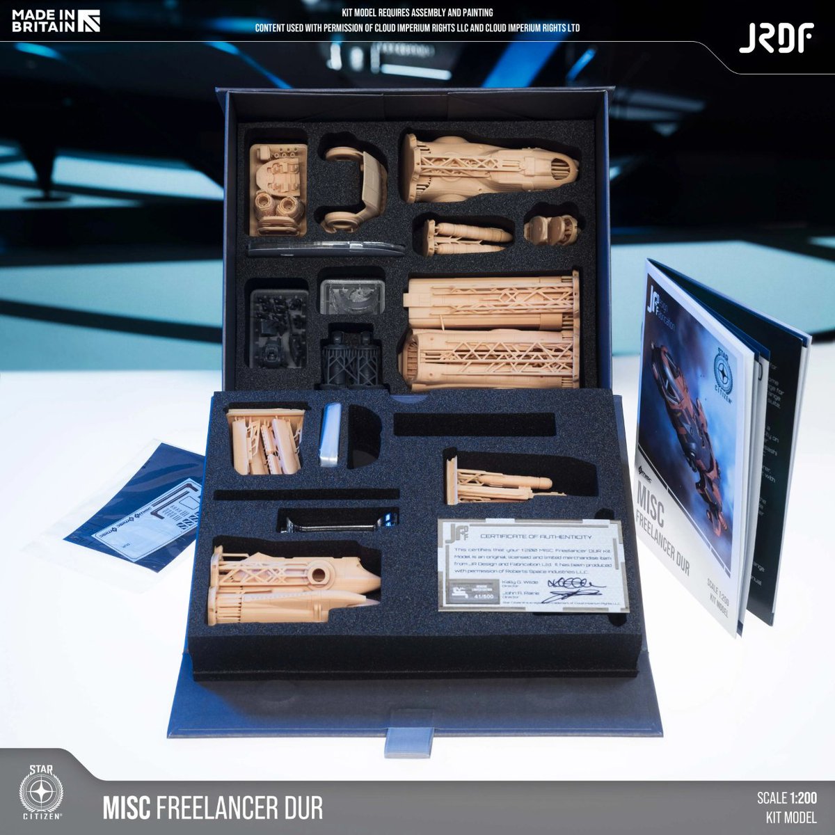 JRDesFab's tweet photo. Very few of our MISC Freelancer 1:200 scale kit models are left.
A must-grab for your collection at home!
π https://t.co/1eUpOjyGhC
#starcitizen #kitmodel https://t.co/rAlqpHPYyI