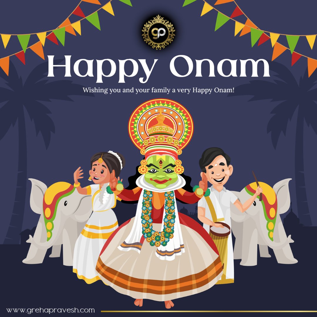 GrehaPraveshRE's tweet photo. Wishing you a joyous and prosperous Onam from all of us at Greha Pravesh Real Estate! ๐ผ
May this harvest festival bring you abundance, happiness, and the warmth of togetherness. ๐พ๐ก
#HappyOnam #Onam2023 #GrehaPraveshRealEstate #gpre #gppost https://t.co/HdqjcD9VuK
