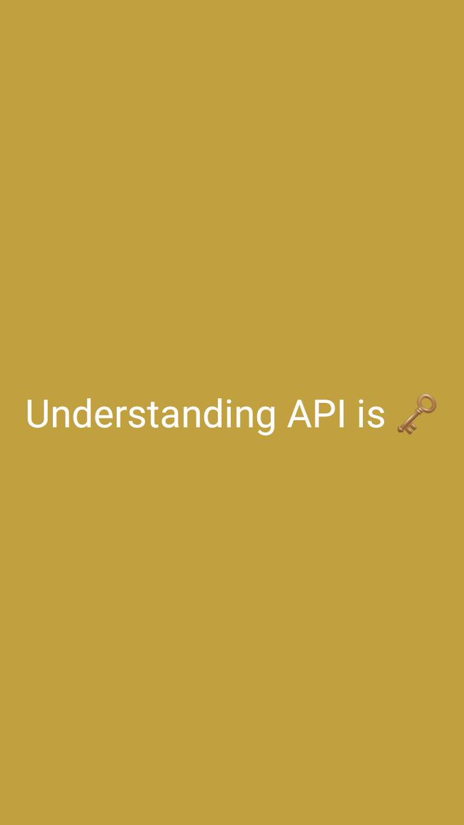 Abagalive's tweet image. As a developer. API is your gateway to   incredible things #understandingAPi #APIKitchen