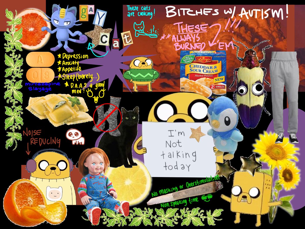 Another collage! These are the only thing i got energy to do and it is so special to me. Will be doing many more