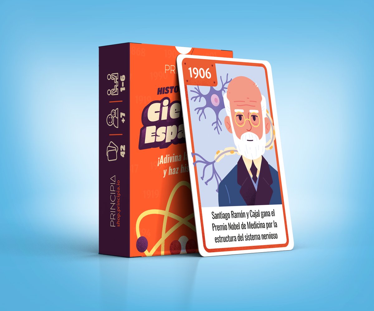 🏆¿Sabías que Santiago Ramón y Cajal logró el Premio Nobel de Medicina en 1906 por la estructura del sistema nervioso?
🔍Explora y descubre hitos científicos en un emocionante viaje con el juego educativo #HistoriaDeLaCienciaEspañola🧪🇪🇸
👉bit.ly/historiacienci…