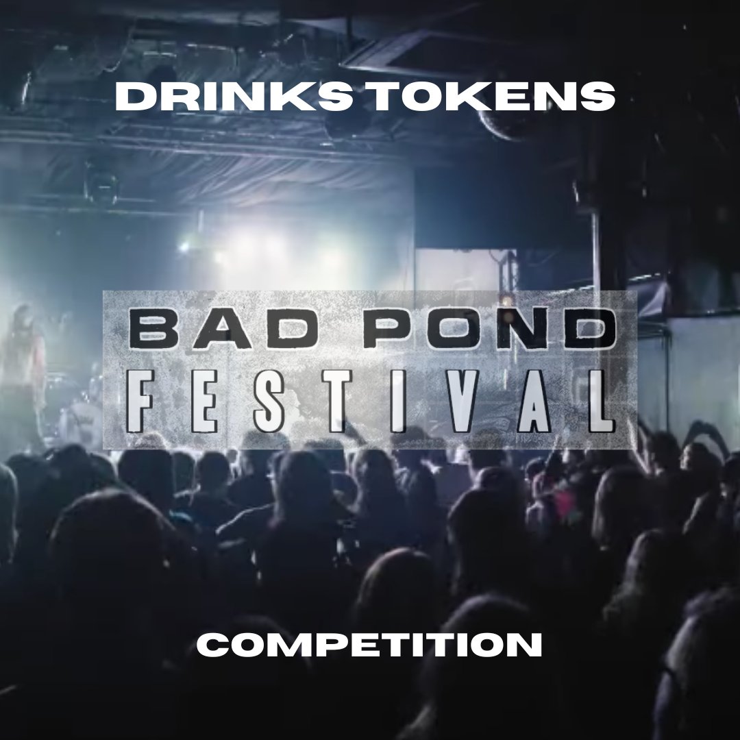 Bad Pond Festival (@badpondfestival) on Twitter photo Our LAST competition before Bad Pond Festival - happening on Saturday 2nd September at <a href="/chalkvenue/">Chalk Venue</a>!
Head over to our Instagram, like our post, share it, and tag us for a chance to win some free drinks 🤘 Our LAST competition before Bad Pond Festival - happening on Saturday 2nd September at <a href="/chalkvenue/">Chalk Venue</a>!
Head over to our Instagram, like our post, share it, and tag us for a chance to win some free drinks 🤘