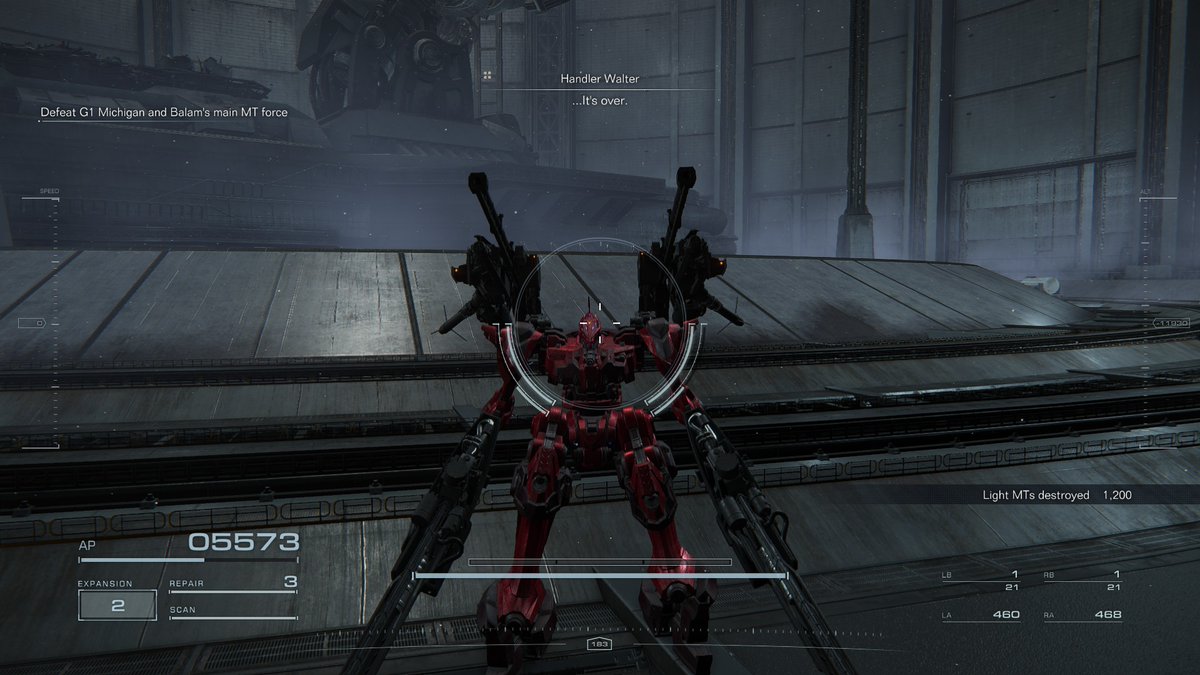 It would appear the Redguns succumb to an unfortunate work place accident. #ARMOREDCOREVI #ARMOREDCOREVIFIRESOFRUBICON