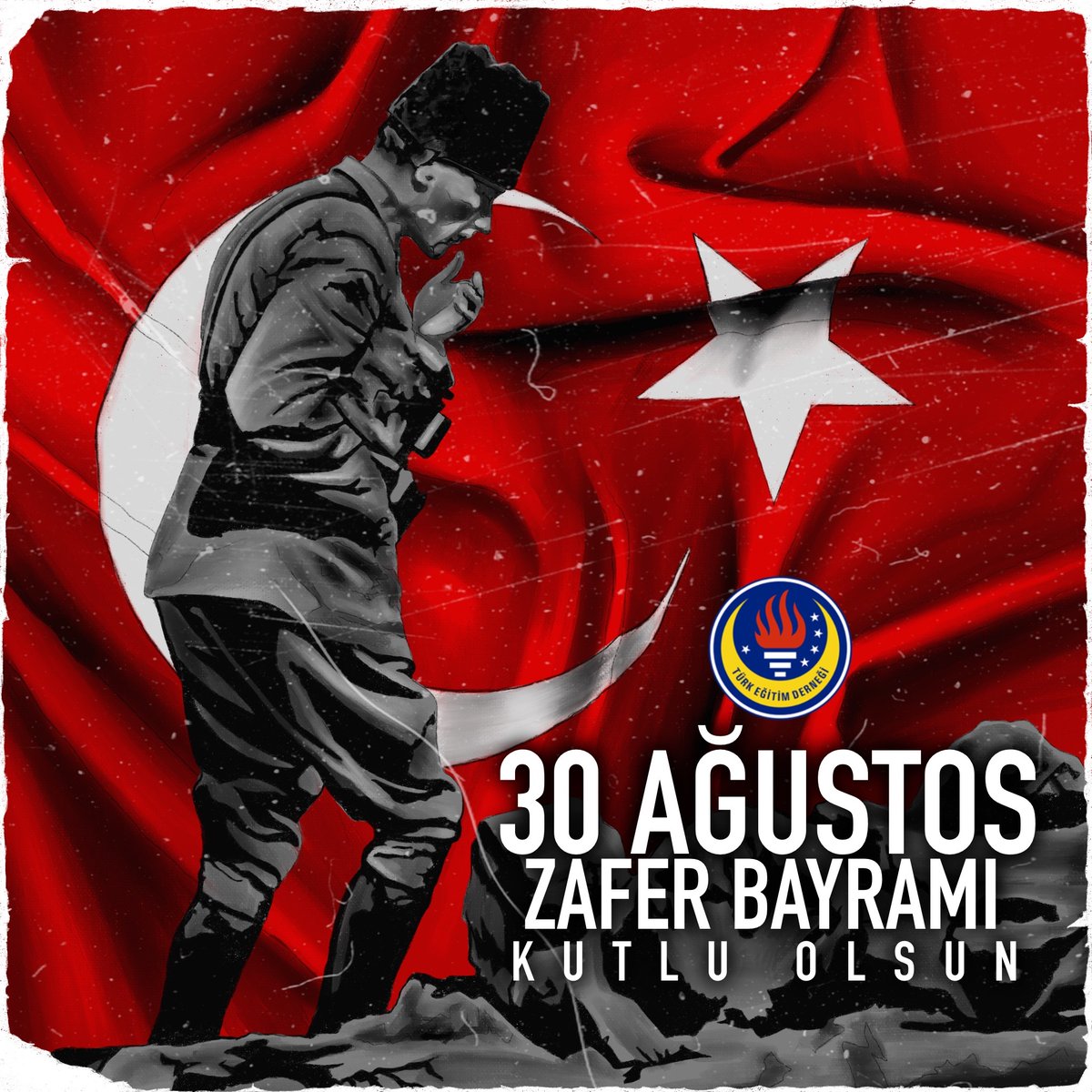 30 Ağustos Zafer Bayramımız Kutlu Olsun!
Kurtuluş Savaşı'nın zaferle sonuçlanmasını sağlayan Başkomutanlık Meydan Muharebesinde Türk ordusunun gösterdiği kahramanca mücadele, Türk milletinin bağımsızlığı ve egemenliğinin en önemli simgesidir.