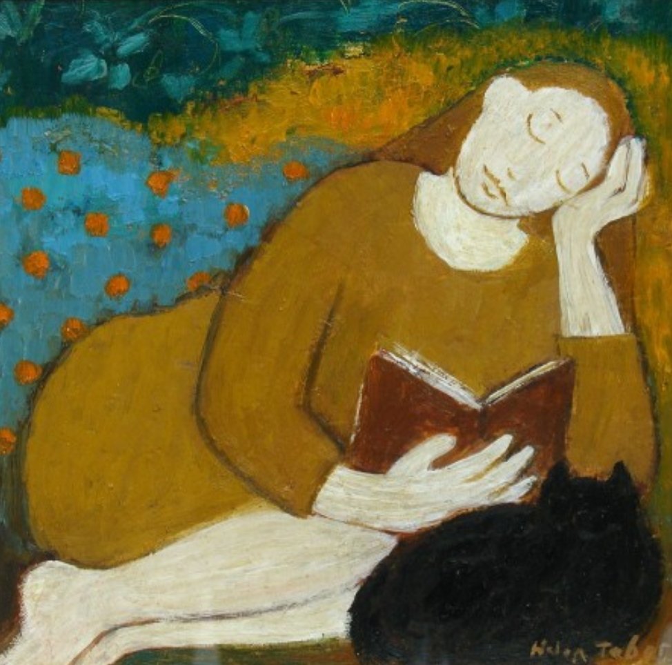 hodgetts_susan's tweet photo. "I'm having one of those honeyed afternoons when I don't know who I am."
Catie Rosemurgy
#lostinreading #books #reading
🖼Reading in the Afternoon
🎨#HelenTabor https://t.co/qcvcYnna1i