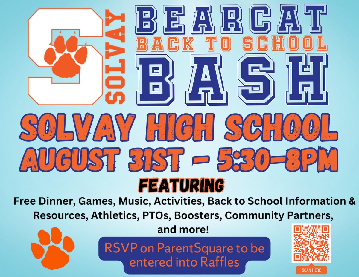 Hoping to see everyone this Thursday for the Back to School Bash!