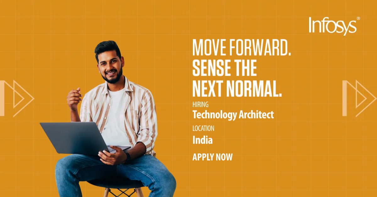 muneermunavary's tweet image. Infosys is hiring for &quot;Technology Architect Professionals&quot; at PAN India level, Apply here - career.infosys.com/jobdesc?jobRef…

#ForwardwithInfosys #InfosysCareers #InfosysRecruitment infy.com/3OTQvB6