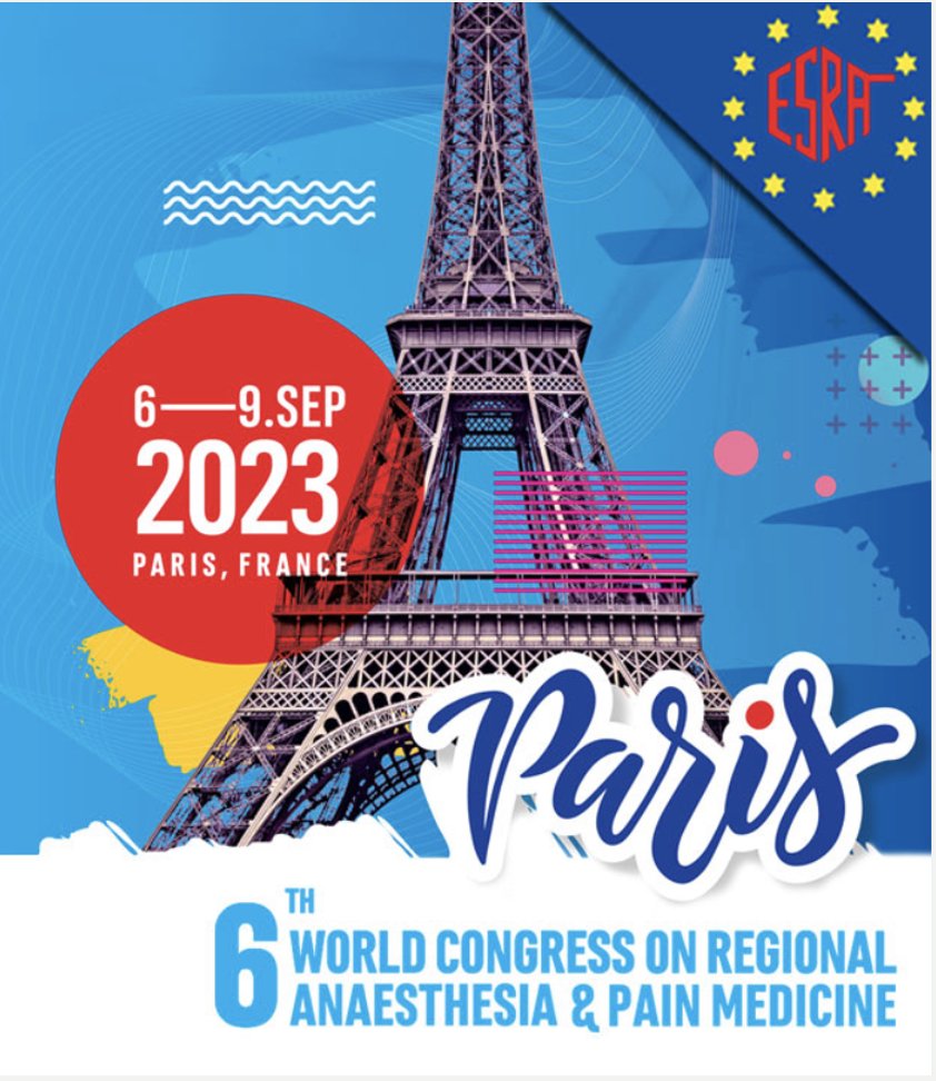 If you are practicing #regionalanesthesia #pain & #POCUS join me at #ESRAworld2023 🇫🇷to know 'How to Obtain the Best of Your US Images'? Session chair @ThomasVolk16 👉esraworld2023.com ❤️5🌎💉@esra_society @ASRA_Society @AFSRA10 @aosra_pm @LasraAnestesia ! @AoraIndia ❤️