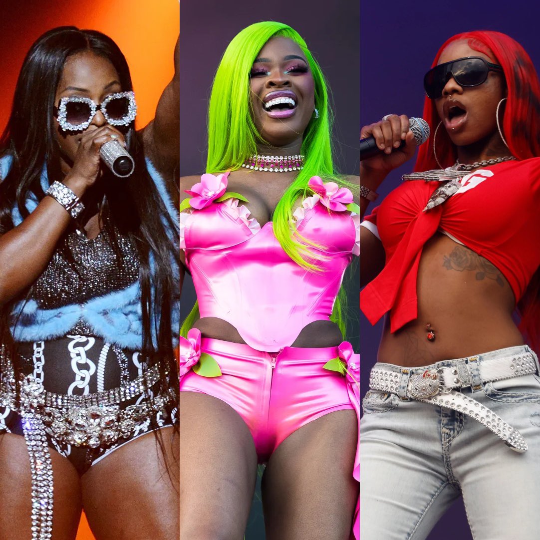 nickivirals's tweet photo. Foxy Brown, JT and Sexxy Red are the only 3 female rappers that promoted Nicki Minaj’s upcoming song “Last Time I Saw You” https://t.co/xFEMVD6M6N
