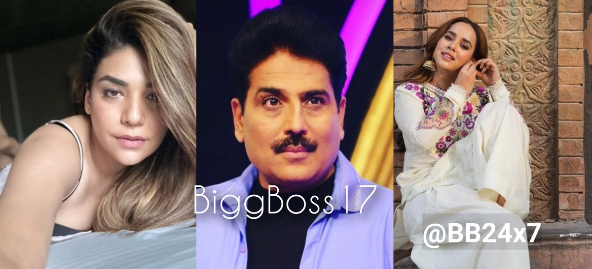 EXCLUSIVE : 
#AnjumFakih , #ShaileshLodha & #SunandaSharma 
Approched for Colors' Controversial Reality Show #BiggBoss17!