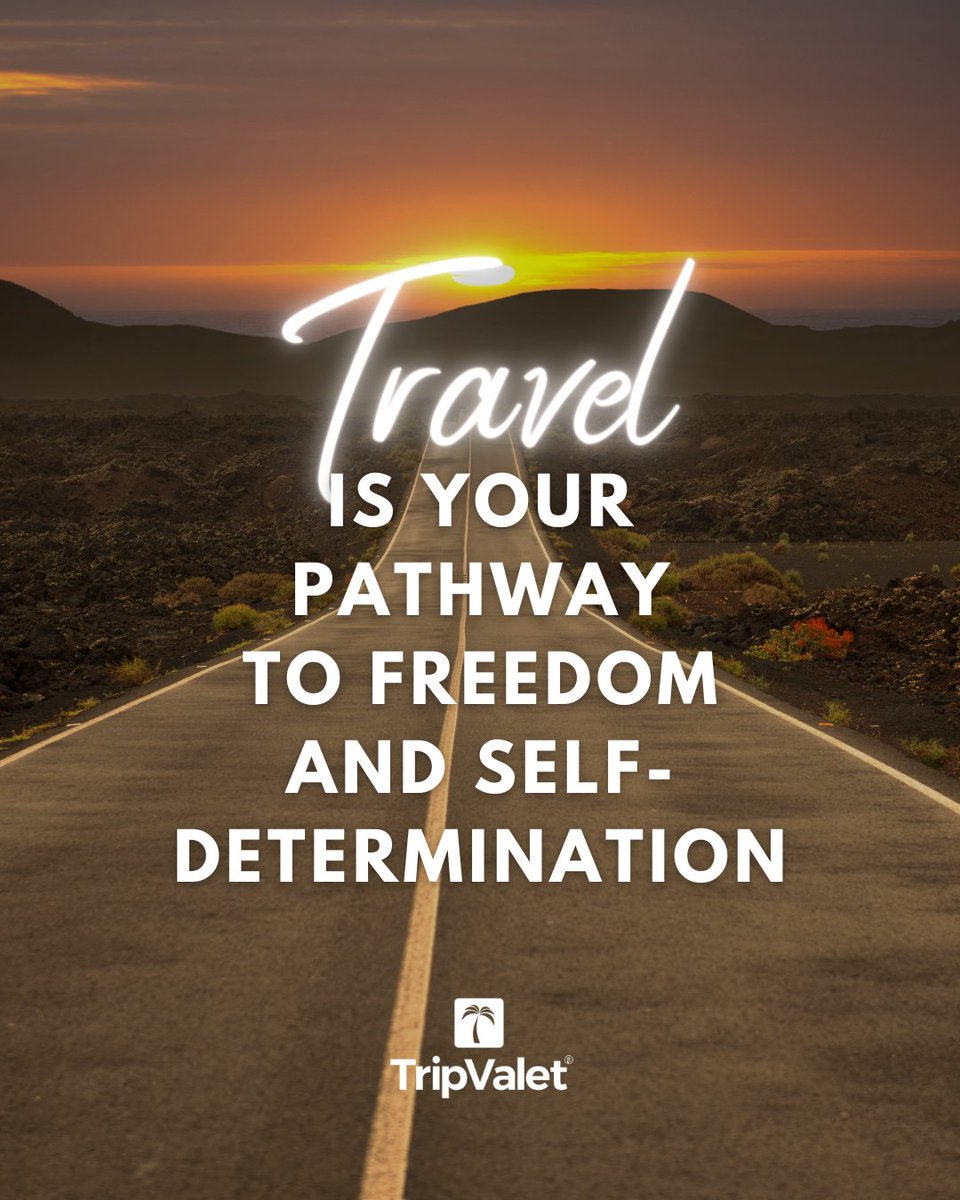 trip_valet's tweet image. Travel is Your Pathway to Freedom and Self-Determination. 

Say goodbye to travel restrictions and hello to boundless adventures! 🌏 Not only does TripValet provide you with unbeatable deals, but it also empowers you to earn free travel! 💰🌴

 #TripValet #TravelWithFreedom