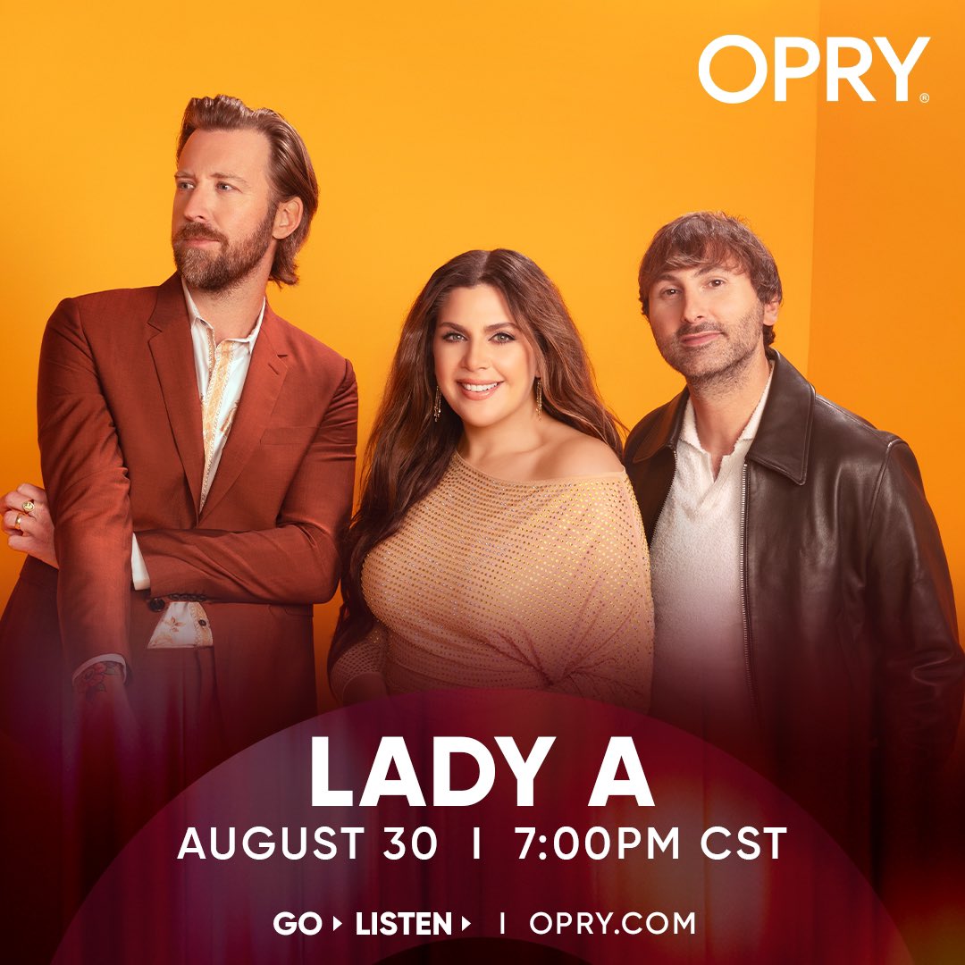 Tomorrow night at the @opry 😊