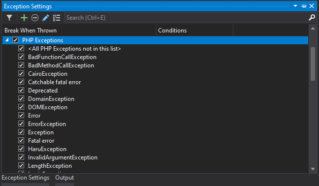 php4vs's tweet image. Debugging Exceptions and errors made easy! 🤓 Check out #PHPTools for smart IntelliSense, code analysis, profiling, and more. 🔍docs.devsense.com/en/vs/debuggin…