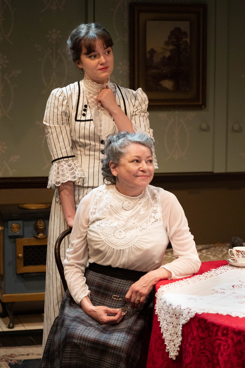 Makeshifts2023's tweet image. "That a man should have to come to his wife for every penny! Did anyone hear of such an arrangement? But I'll have that altered...I'm the master of the house."
It the final week @finborough  for Honour thy Father - H.M. Harwood's acclaimed 1912 play of a family at war. Ends Sat.