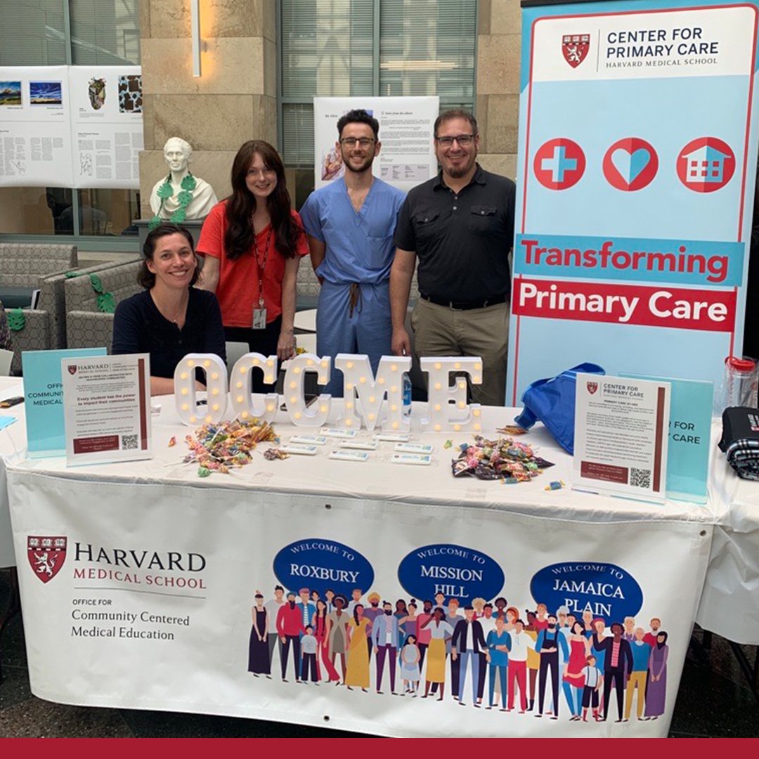 Thank you to everyone who stopped by our table yesterday at the HMS Student Resource Fair. If you have questions about OCCME, reach out to us any time at occme@hms.harvard.edu.