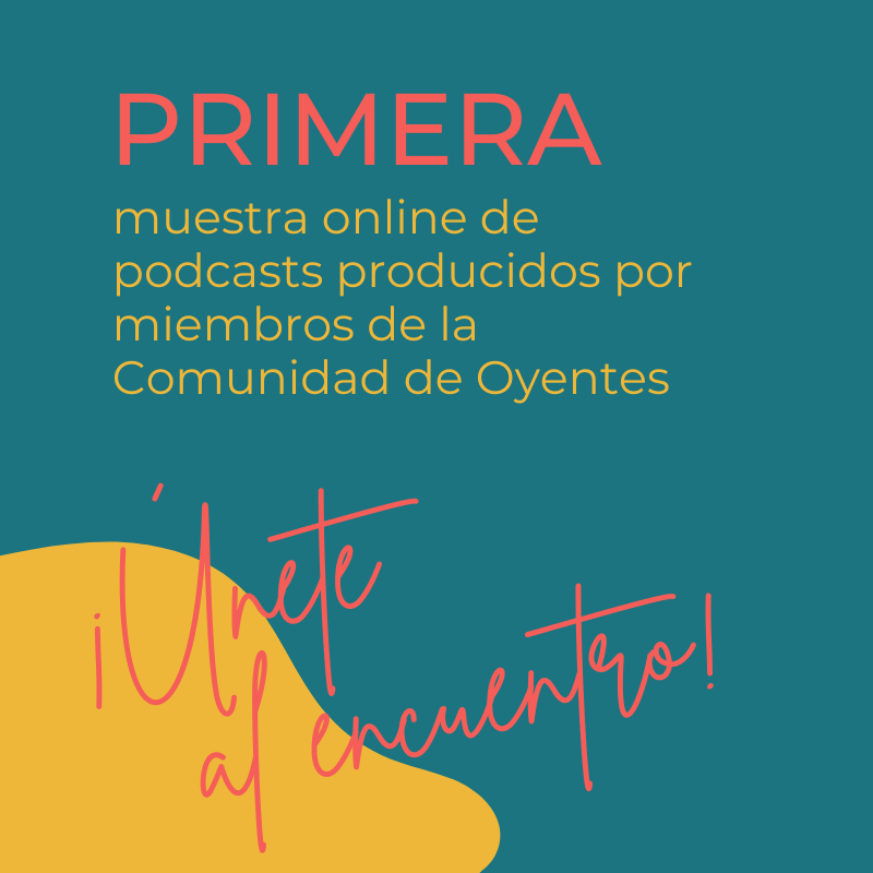porfueradelagua's tweet photo. ¡FALTAN 2 DÍAS!

Solo 2 días para la 1ra muestra online de podcasts producidos por miembros de la Comunidad de Oyentes 🎉

Inscríbete gratis 👉🏻: https://t.co/UJadJdGFQq

Conoce los podcasts que se van a presentar 👉🏻: https://t.co/nR320DLNVn https://t.co/viZ9Jkj9eR