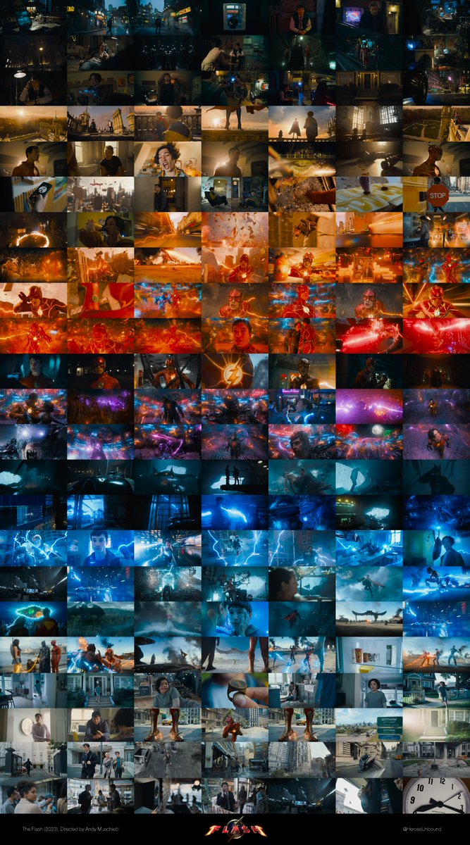 The Colors of The Flash (2023)

A VISUAL THREAD 🧡