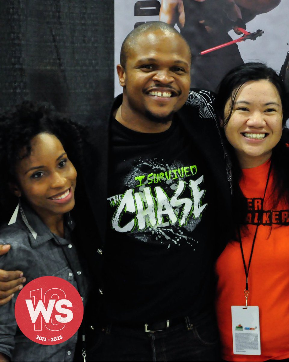 IronE Singleton positively impacts every person he ever meets. It's impossible not to smile when you meet this man! Here is he is at the very first Walker Stalker Con in Atlanta! #WSC #WSCAtlanta #IronESingleton #TheWalkingDead #TWD #WalkingDead #TDog @ironesingleton