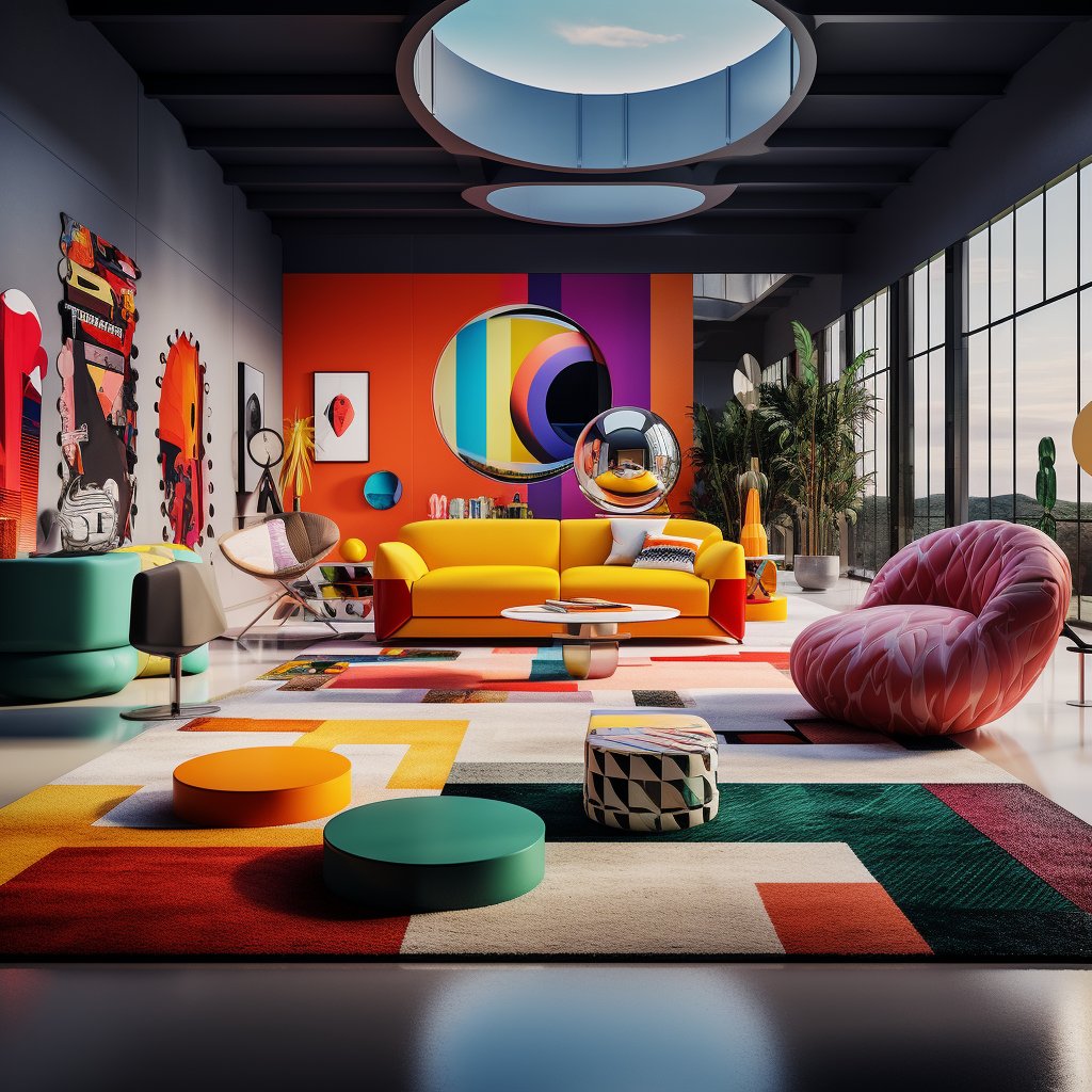 #interior #interiordesign #midjourney #livingroomdesign #livingroomdecor #bigwindows  #spaciouslivingroom #panoramicview #interiorlivingroom #abstract #color