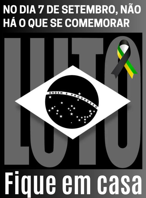 Muito cuidado!
Eles querem fazer o SETE DE SETEMBRO IGUAL A 8 JANEIRO.