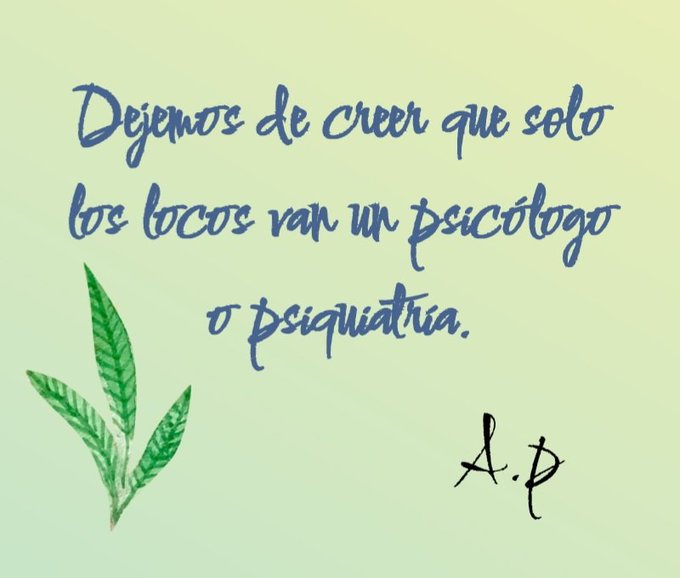 #SaludMental #psicolog&iacute;a Toda persona tiene derecho de cuidar su salud mental. 😉 #Noestasloco https://t<a href="/tag/saludmental"class="tags">#SaludMental</a><a href="/tag/psicolog%C3%ADa"class="tags">#psicolog&iacute;a</a><a href="/tag/noestasloco"class="tags"><span>#noestasloco</span></a>
