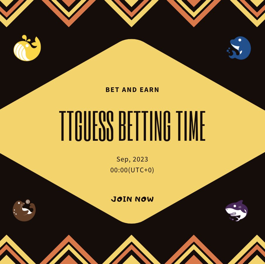 #TTGuess Betting Time is coming.
Bet daily, earn daily.
Join and stake now👉ttguess-b5023.web.app